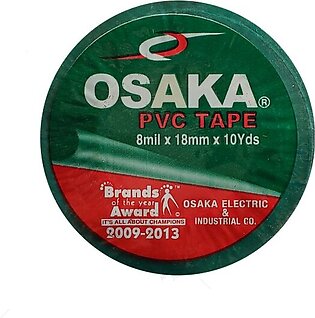 Osaka PVC Tape - 10 Yards (18mm) - Green