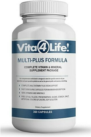 Multi-Plus Formula Dietary Supplement - 360 Capsules