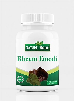 Nature Boite Rheum Emodi 500Mg 60 Veg Capsules