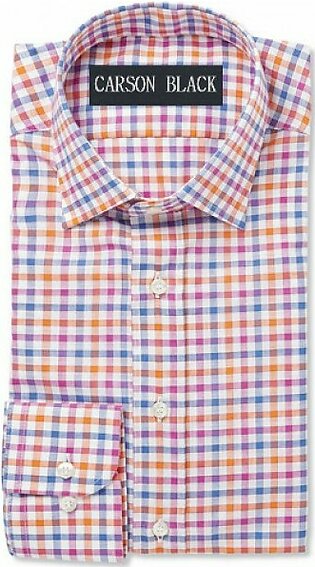 Multi-Color Gingham Shirt For Him