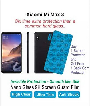 Xiomi Mi Max 3 - Screen protector 9H Flexible Glass Best Material Max3
