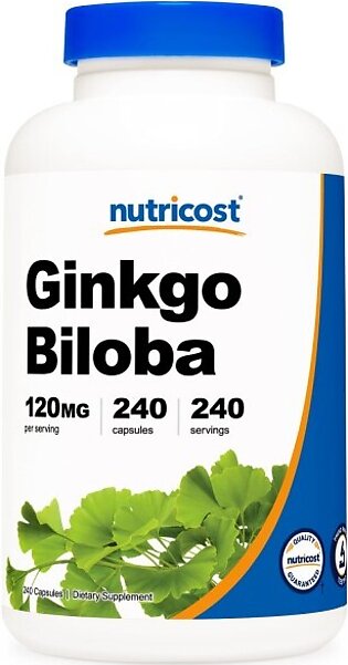 Ginkgo Biloba - 240 Capsules