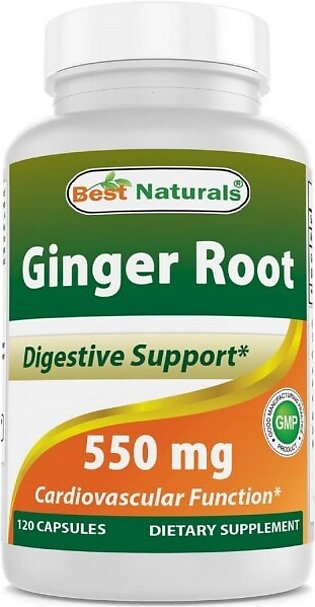 Ginger Root 550Mg - 120 Capsules
