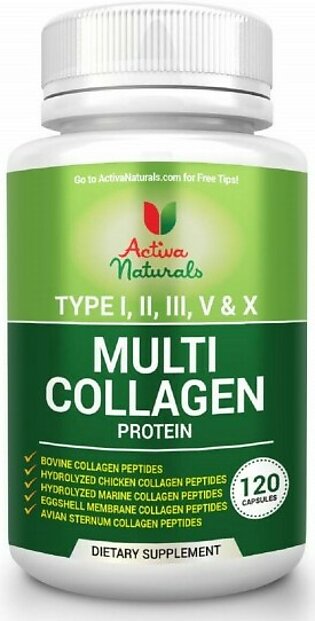 Multi Collagen Protein Dietary Supplement 120 Capsules