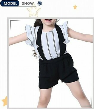 Girls summer dress available 2-7 years (Black and White Colour)