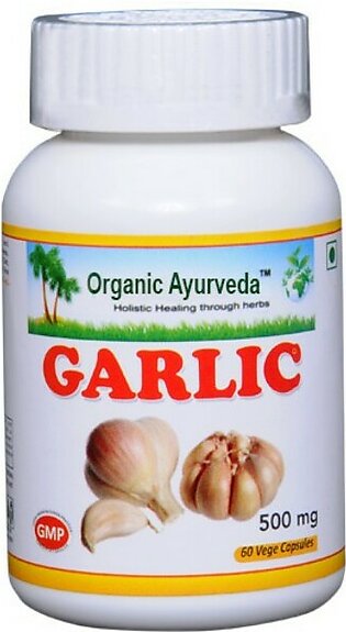 Organic Ayurveda Garlic 60 Capsules