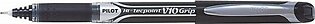 Pilot Hi-techpoint V10 Grip Roller Ball Pen - Black