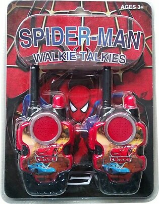 Spiderman Walkie Talkie