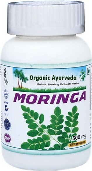Organic Ayurveda Moringa 60 Capsules