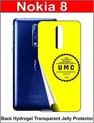 Nokia 8 Back Jelly Protector - Clear