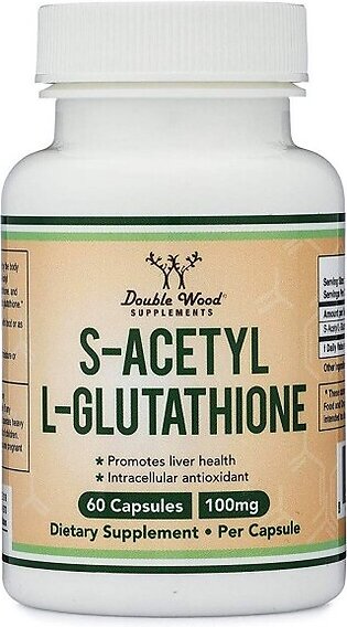 S-Acetyl L-Glutathione - 100mg - 60 Capsules