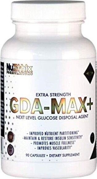 GDA-MAX+ Glucose Disposable Agent Dietary Supplements - 90 Capsules