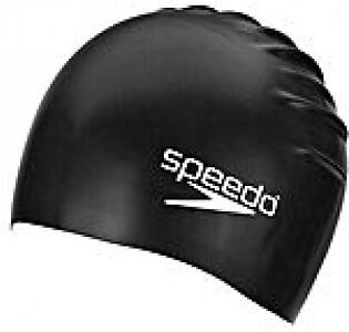 Speedo Silicone Cap - Black