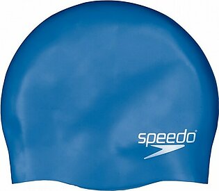 Speedo Silicone Swim Cap - Blue Original
