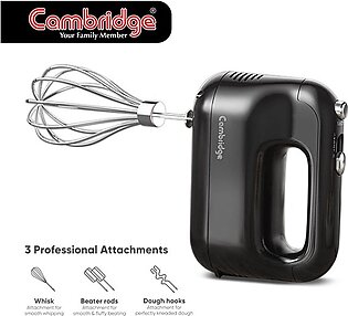 Hand Mixer Electric,Cambridge Kitchen Handheld Small Mixer with Beaters and Whisk