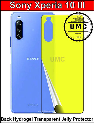 Sony Xperia 10 III Back Protector Jelly Clear