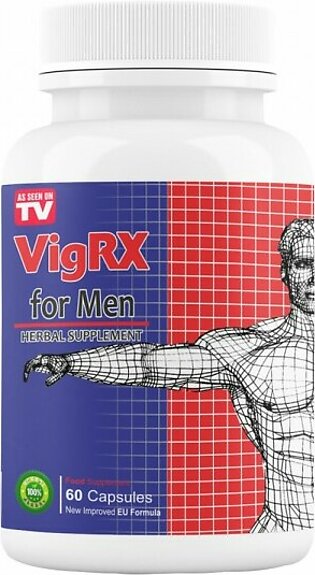 VigRX Herbal Supplement For Men 60 Capsules Purple