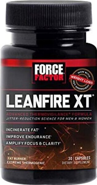 LeanFire XT Fat Burner Extreme Thermogenic Dietary Supplement - 30 Capsules
