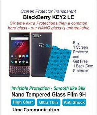 Blackberry Key 2 LE Screen Protector Nano Glass Flexible