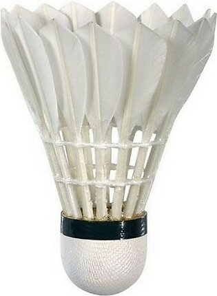 Super Quality Badminton Feather Shuttlecock - Pack of 6