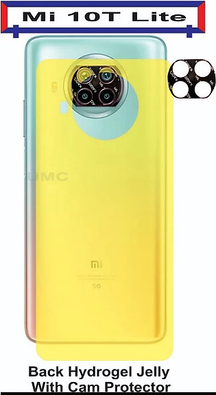 Xiaomi Mi 10 Lite Back Side Hydrogel Jelly With Free Camera Protectors