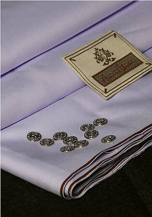 Un Stitched Poly Viscose Blanc De Blanc  Fabric