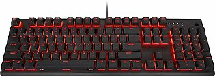 Corsair K60 PRO Mechanical Gaming Keyboard — Red LED — 100% CHERRY MV Mechanical Keyswitches — Black