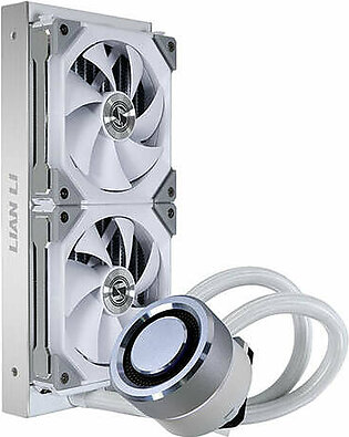 Lian Li Galahad 240 White SL Edition with UNI Fan (Water/Liquid CPU Cooler)