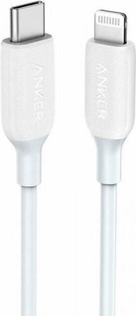 Anker PowerLine III USB-C to Lightning Cable 3ft-White