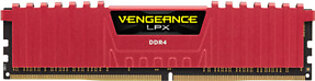 Corsair VENGEANCE LPX 8GB 1 x 8GB DDR4 2666MHz Memory Kit – RED