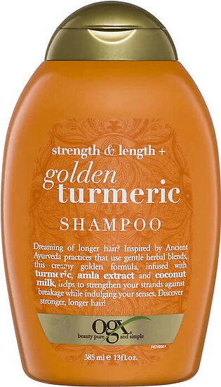 OGX - Strength & Length Golden Turmeric Shampoo - 385ml