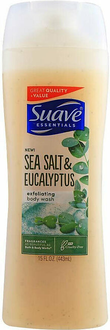 Suave - Exfoliating Sea Salt Body Wash 443ml