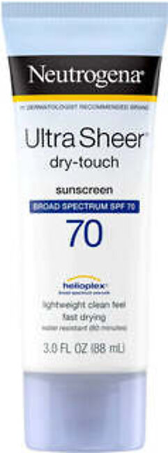 Neutrogena - Ultra Sheer Dry-Touch Sunscreen SPF 70 - 88ml