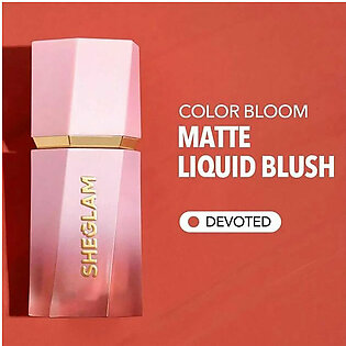 Sheglam - Color Bloom Matte Liquid Blush - Devoted