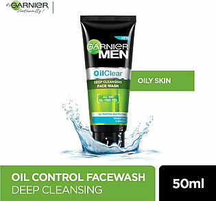 Garnier - Oil Clear Face Wash For Men - 50ml