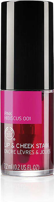 The Body Shop - Lip & Cheek Stain - Pink Hibiscus 7.2ml