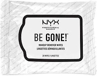 NYX - Be Gone Makeup Remover Wipes - 01