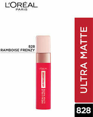 LOreal Paris - Infallible Les Macarons Lipstick - 828 Framboise Frenzy