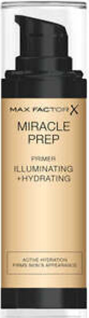 Max Factor - Miracle Prep Illuminating + Hydrating Primer - 30ml