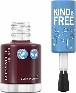 Rimmel London - Kind & Free Nail Polish - 157 Berry Opulence