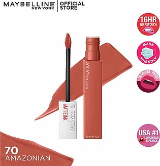 Maybelline - Superstay Matte Ink Liquid Lipstick - 70 Amazonian