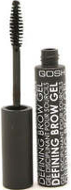 Gosh - Defining Brow Gel - 004 - Black - 8 ml
