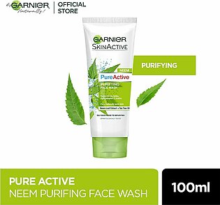 Garnier - Pure Active Neem Purifying Face Wash - 100ml