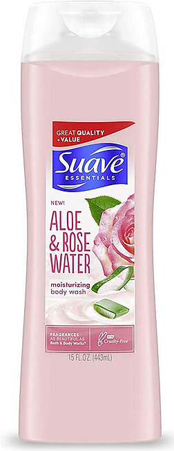 Suave - Aloe Rose Water Body Wash 443ml