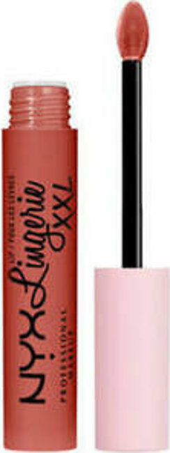 NYX - Lip Lingerie Matte Liquid Lipstick xxl - Peach flirt