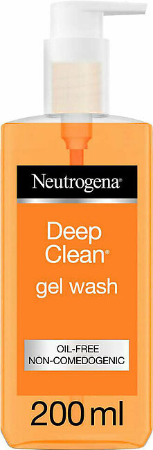 Neutrogena - Deep Clean Gel Facial Wash - 200ml