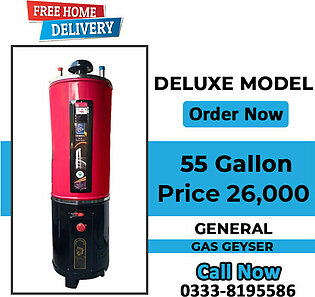 General Gas Geyser – Deluxe Model (55 Gallon)
