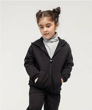 Girls' Double Knit Spacer Jacket