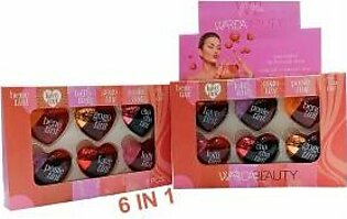 Warda Beauty 6 in 1 Heart Shape Tint