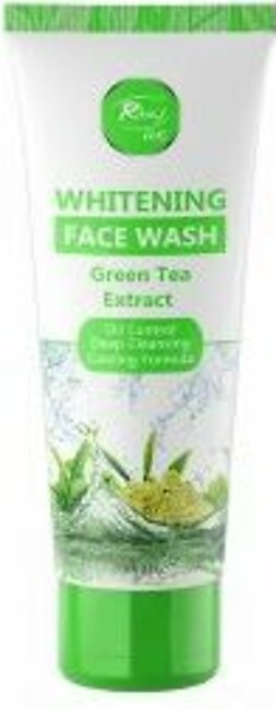 Rivaj UK Whitening Face Wash with Green Tea Extract 100ml